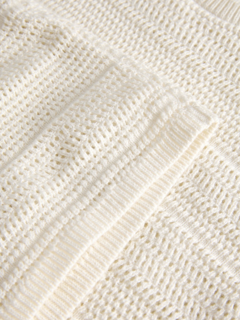 Knit top in Vanilla Ice