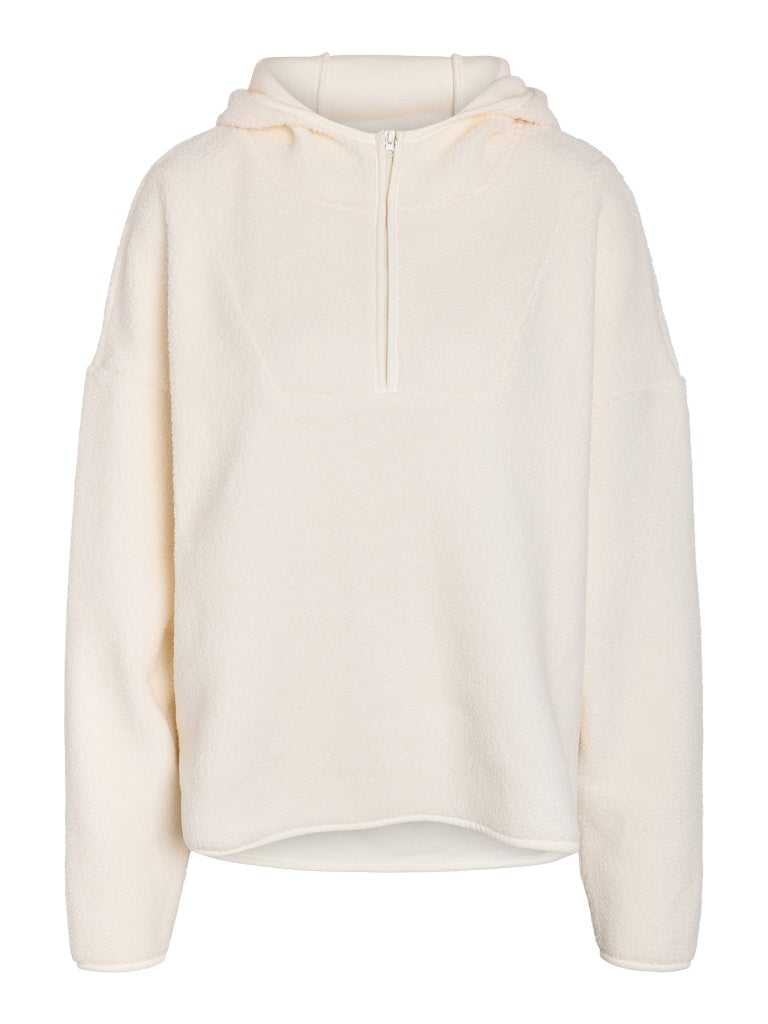 Lisa Half Zip Fleece in Cream