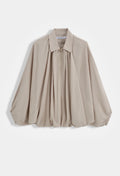 Mila Bomber Jacket in Beige