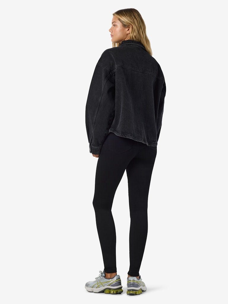 Ashley Denim Shirt in Black Denim