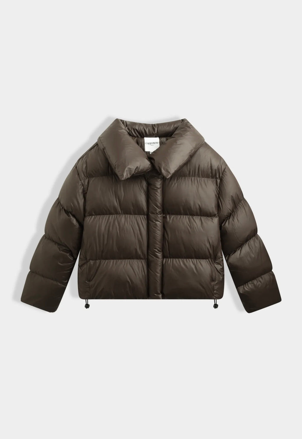 Minne Puffer Jacket in Brown
