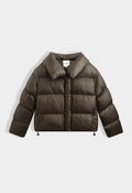 Minne Puffer Jacket in Brown