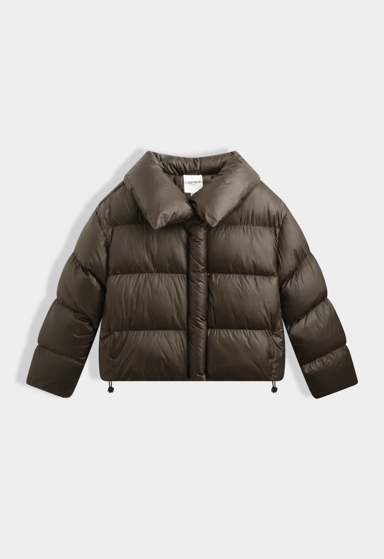 Minne Puffer Jacket in Brown