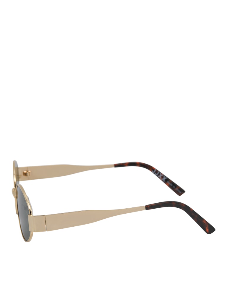 Gold Oval Sunglasses