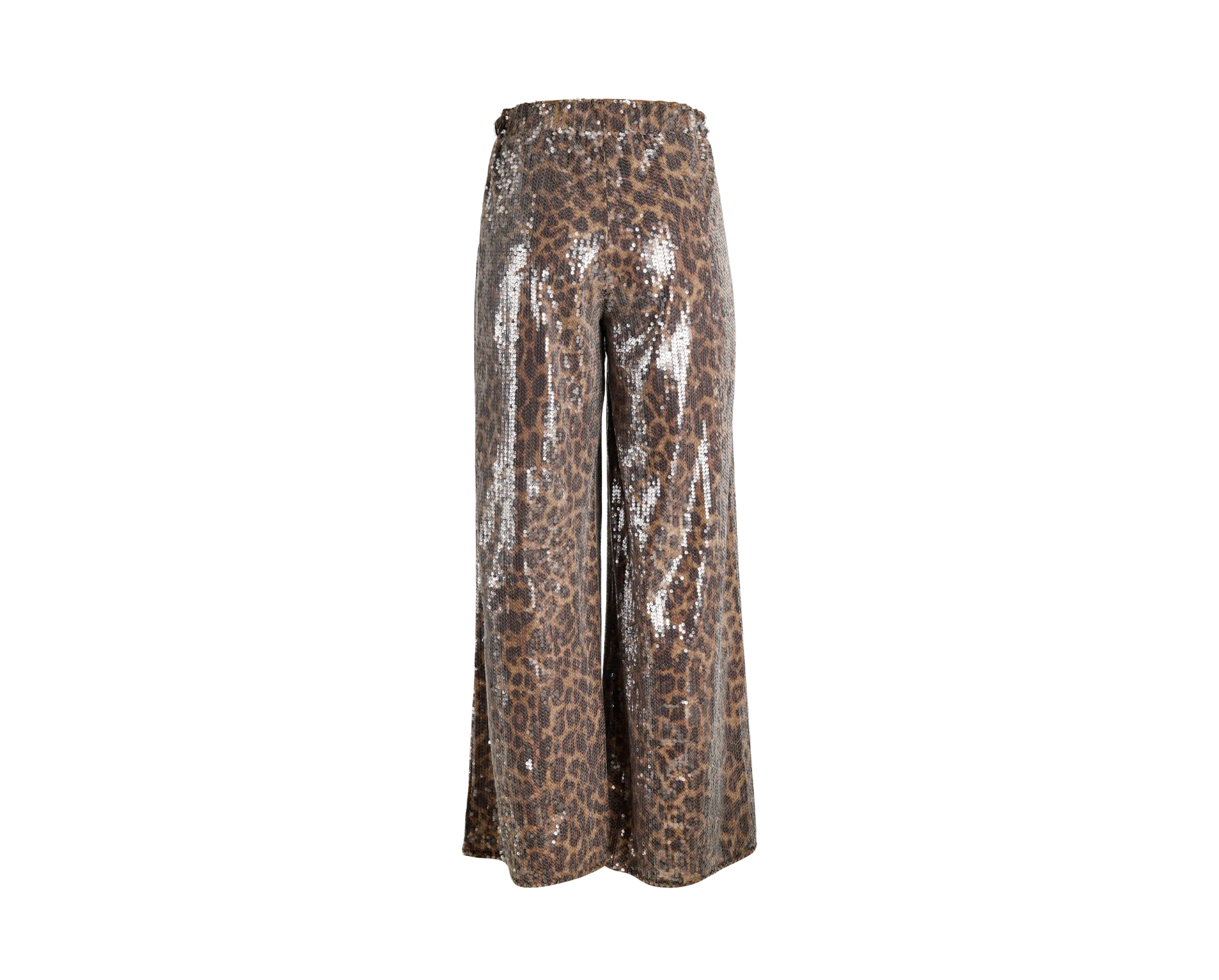 Sequin Leopard print pants