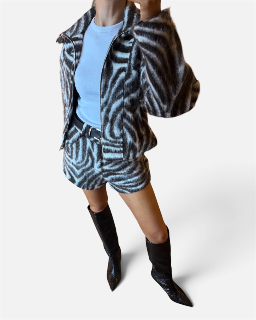 Molly Zebra Print Jacket