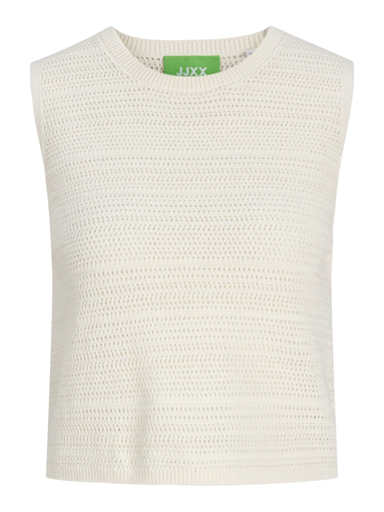 Knit top in Vanilla Ice