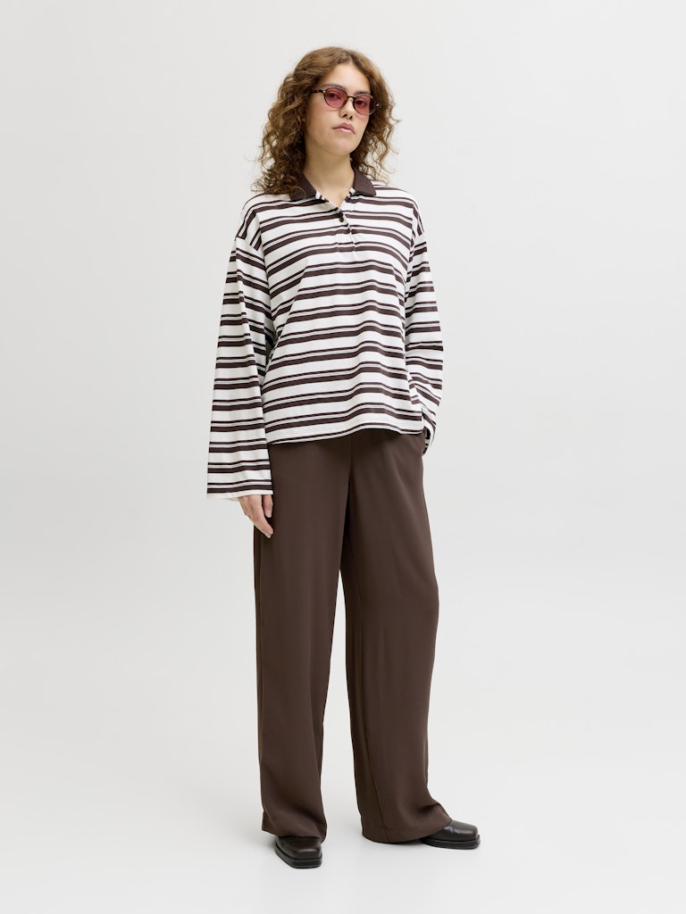 Wide Pants in Brown