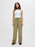 Wide Leg Pants in Aloe