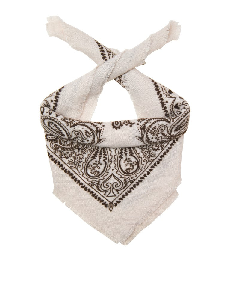 Knitted Bandana in Beige