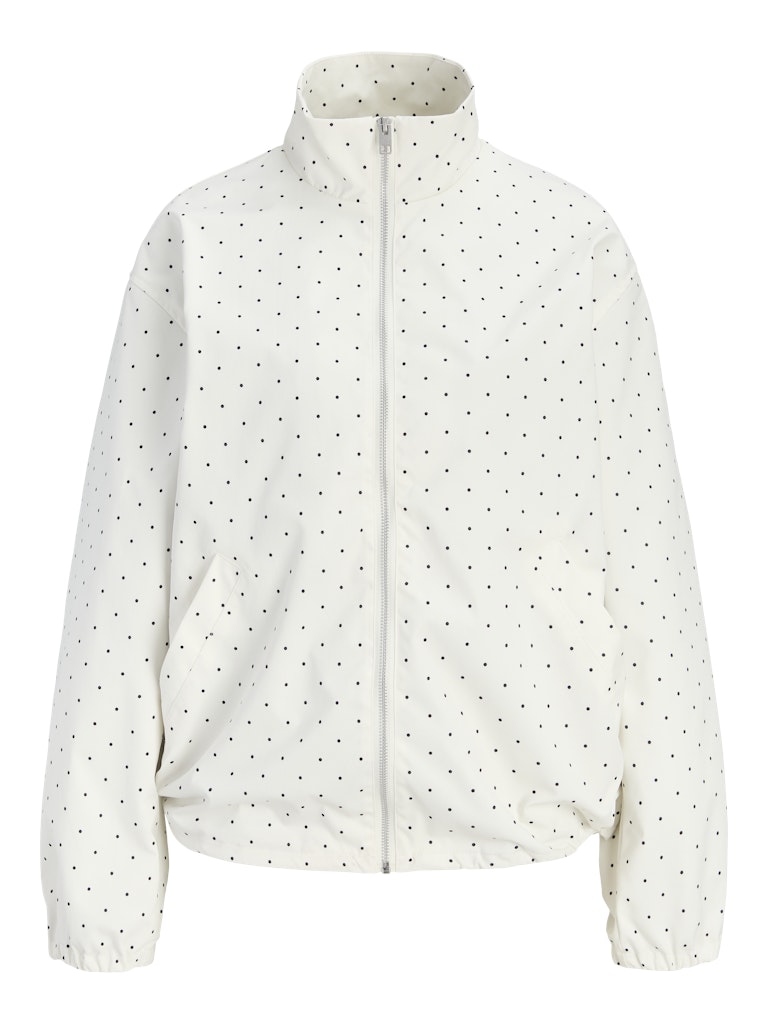 Polka Dott Jacket in Vanilla Ice