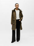 Rain Coat in Ivy Green