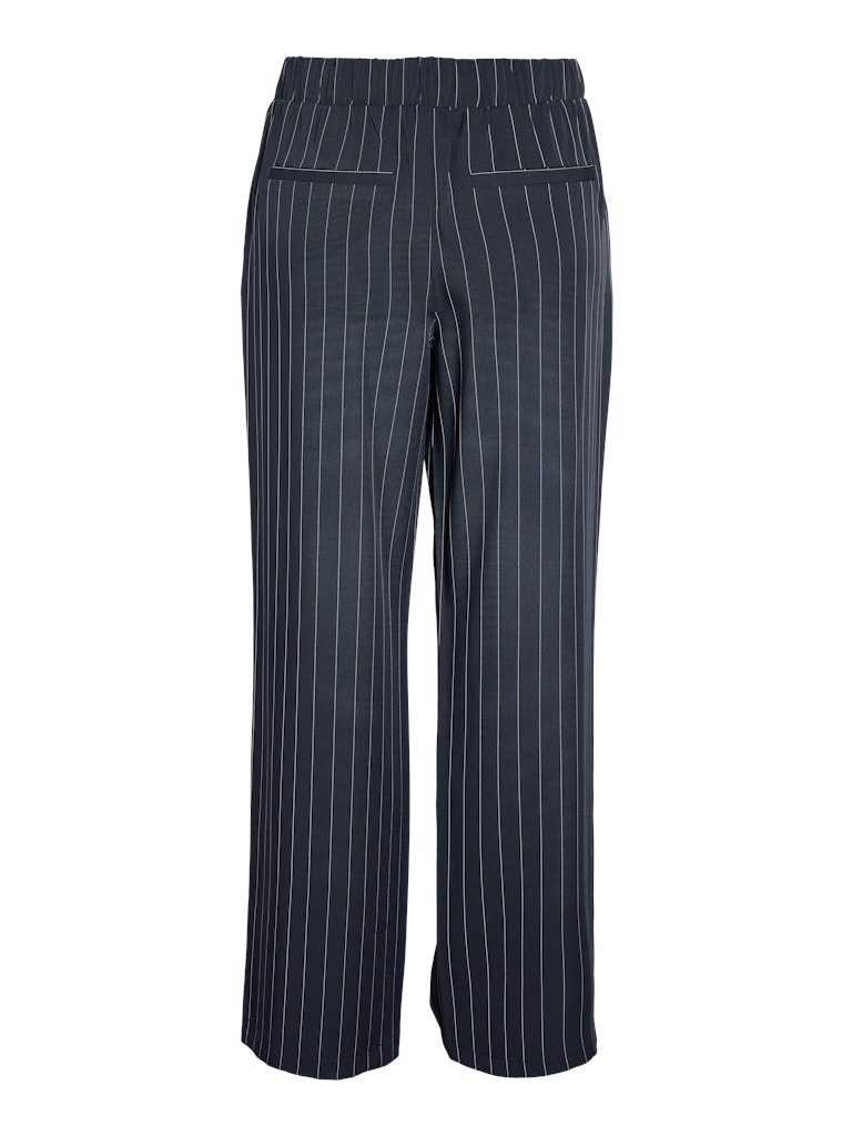 Ada Pinstripe Trousers in Navy