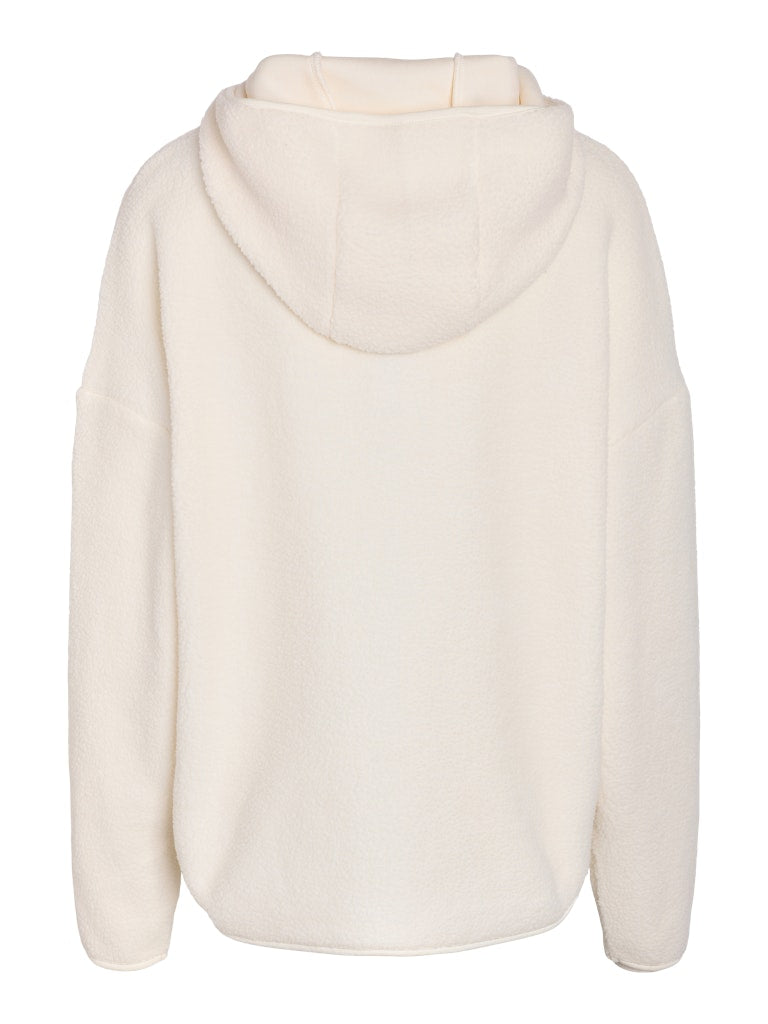 Lisa Half Zip Fleece in Cream