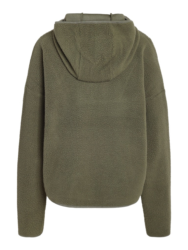 Lisa Half Zip Fleece in Olive