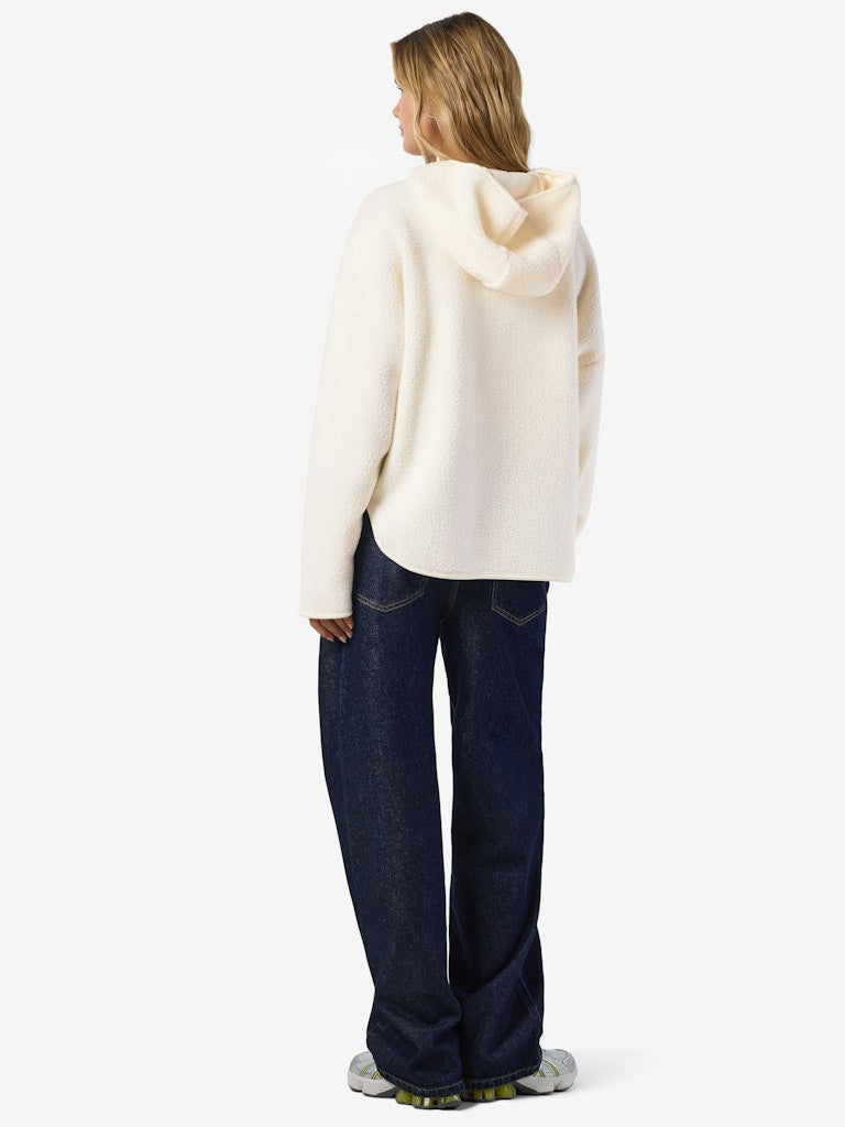 Lisa Half Zip Fleece in Cream