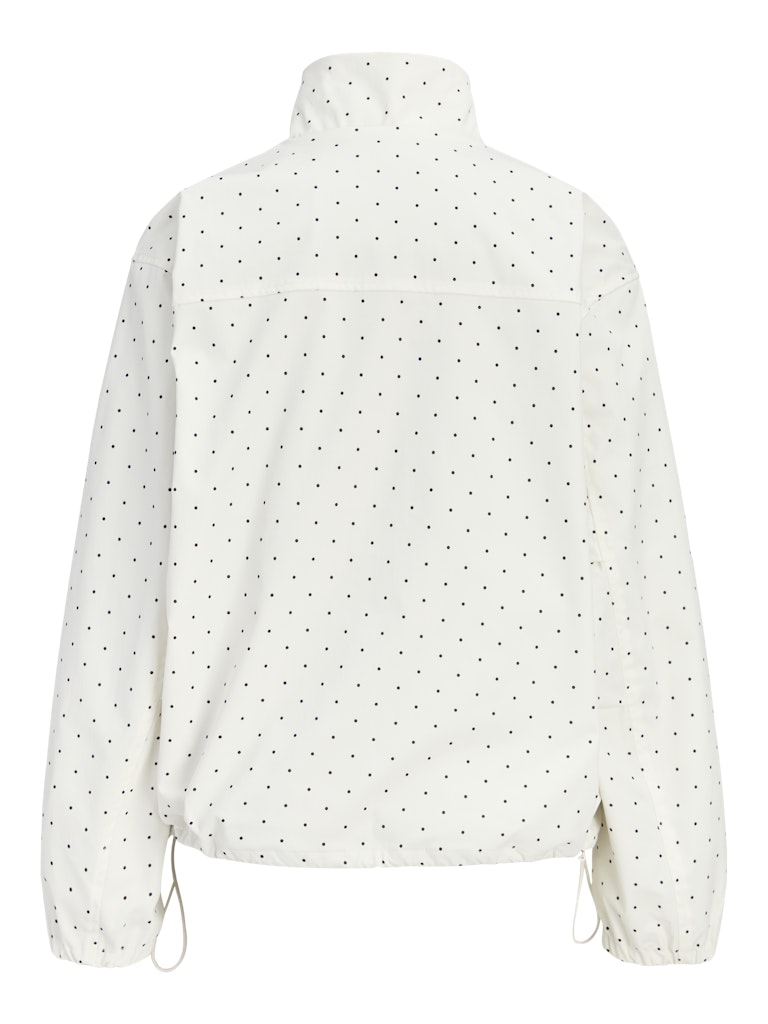 Polka Dott Jacket in Vanilla Ice