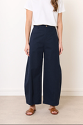 Barrel Pants in Navy