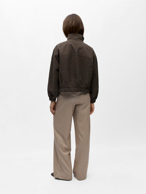 Alex Track Jacket in Brown