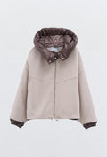 Marly Bomber Jacket in Beige