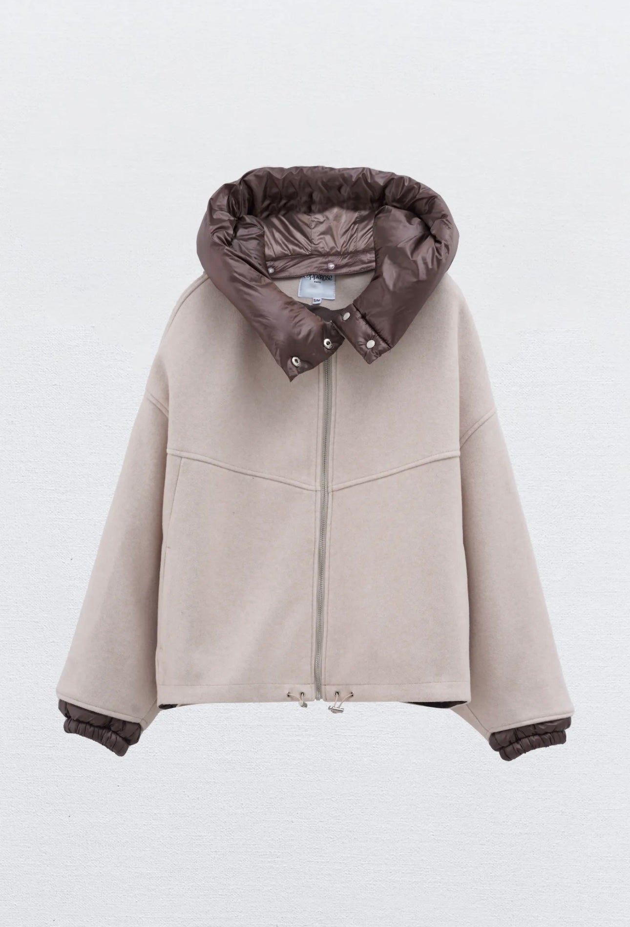 Marly Bomber Jacket in Beige