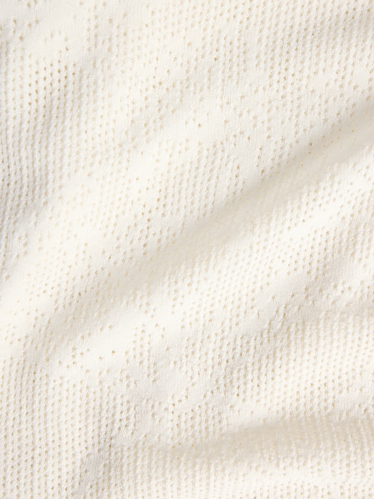 Knit Long Skirt in Vanilla Ice