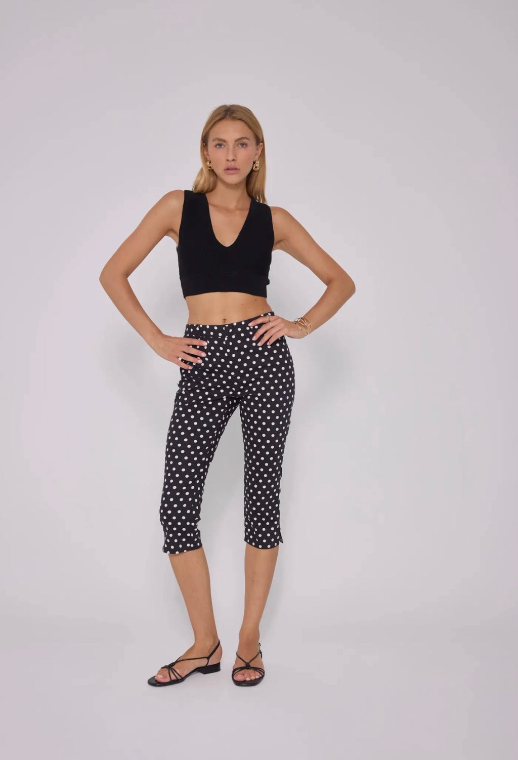 Polka Dott Capris