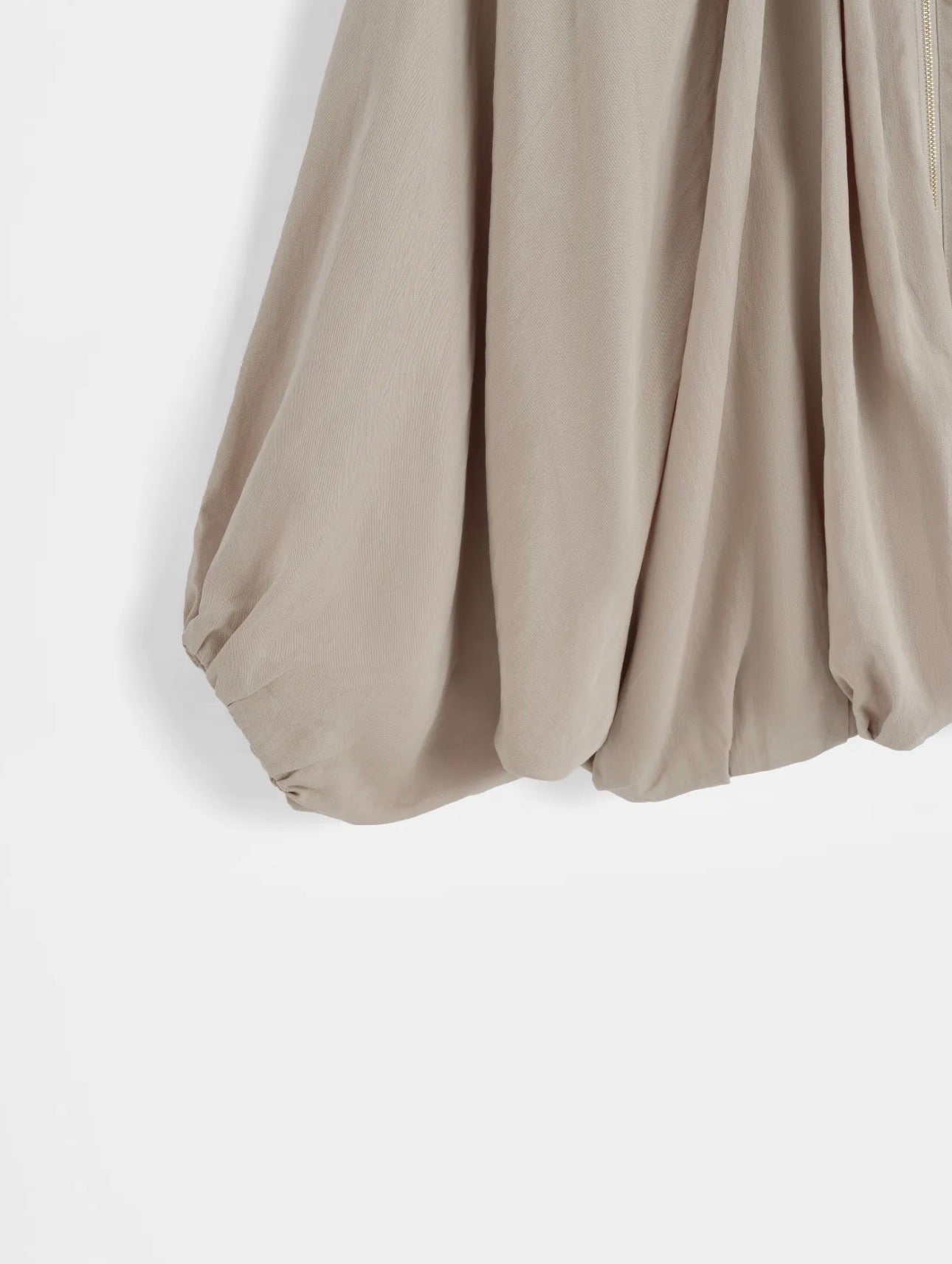 Mila Bomber Jacket in Beige