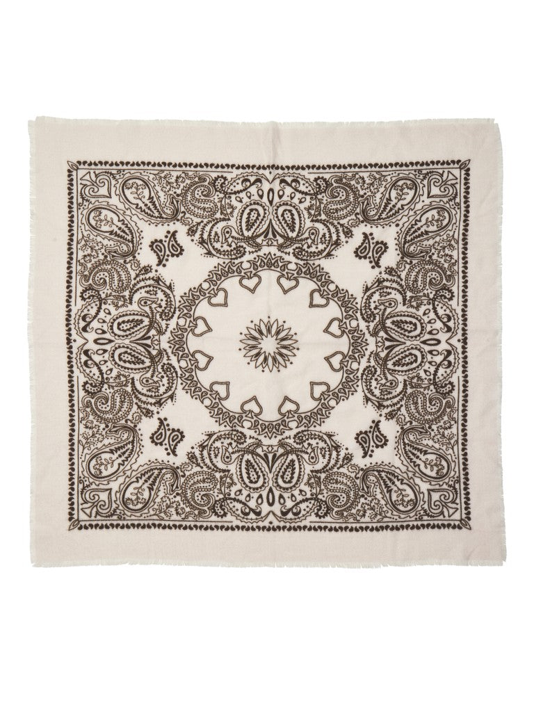 Knitted Bandana in Beige