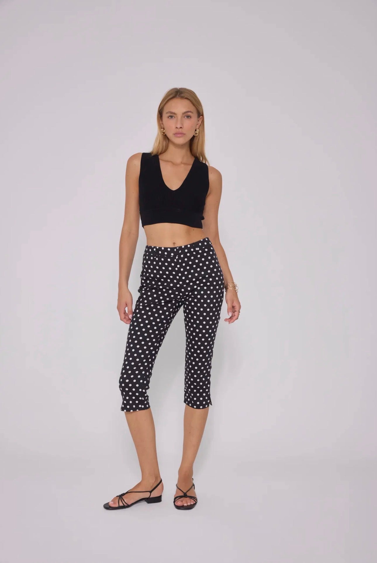Polka Dott Capris