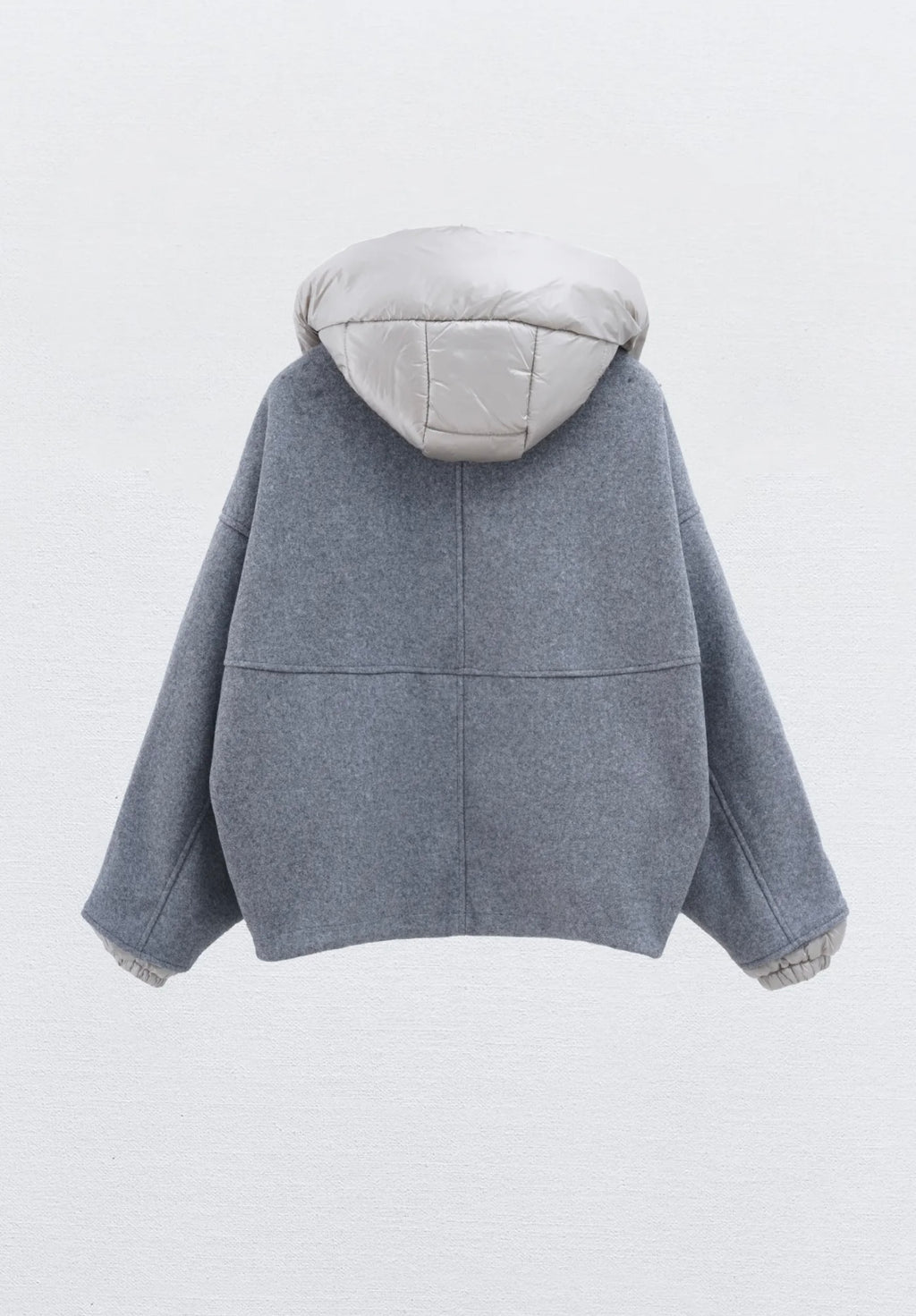 Marly Bomber Jacket in Light Grey