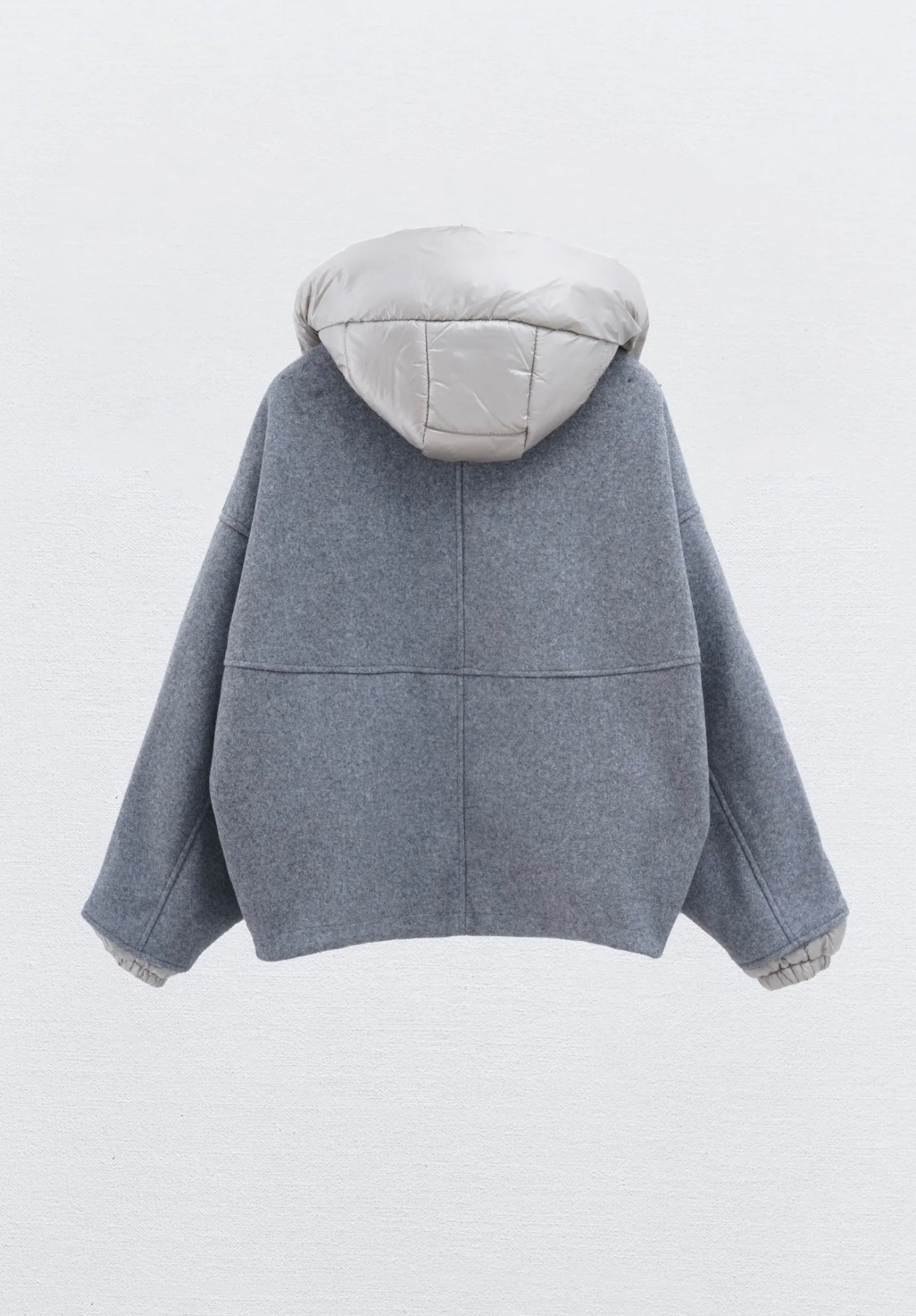 Marly Bomber Jacket in Light Grey