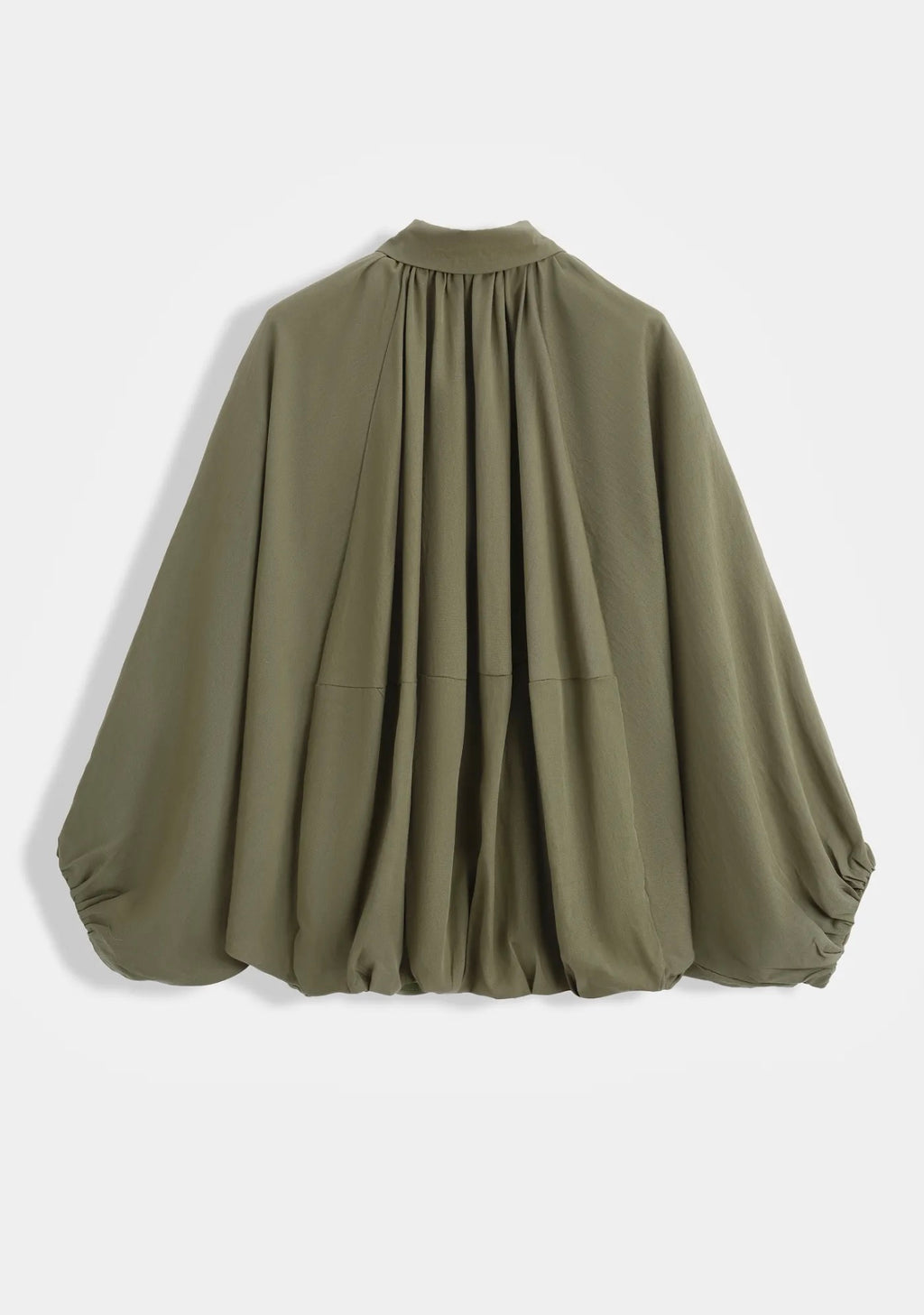 Batwing bomber jacket in khaki