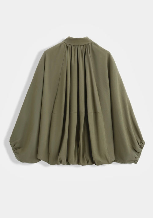 Batwing bomber jacket in khaki