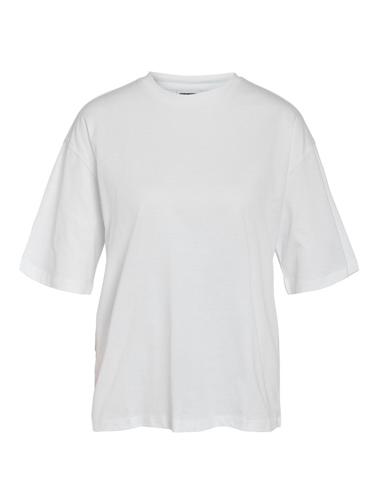 Kila Dropped Shoulder T-Shirt in White