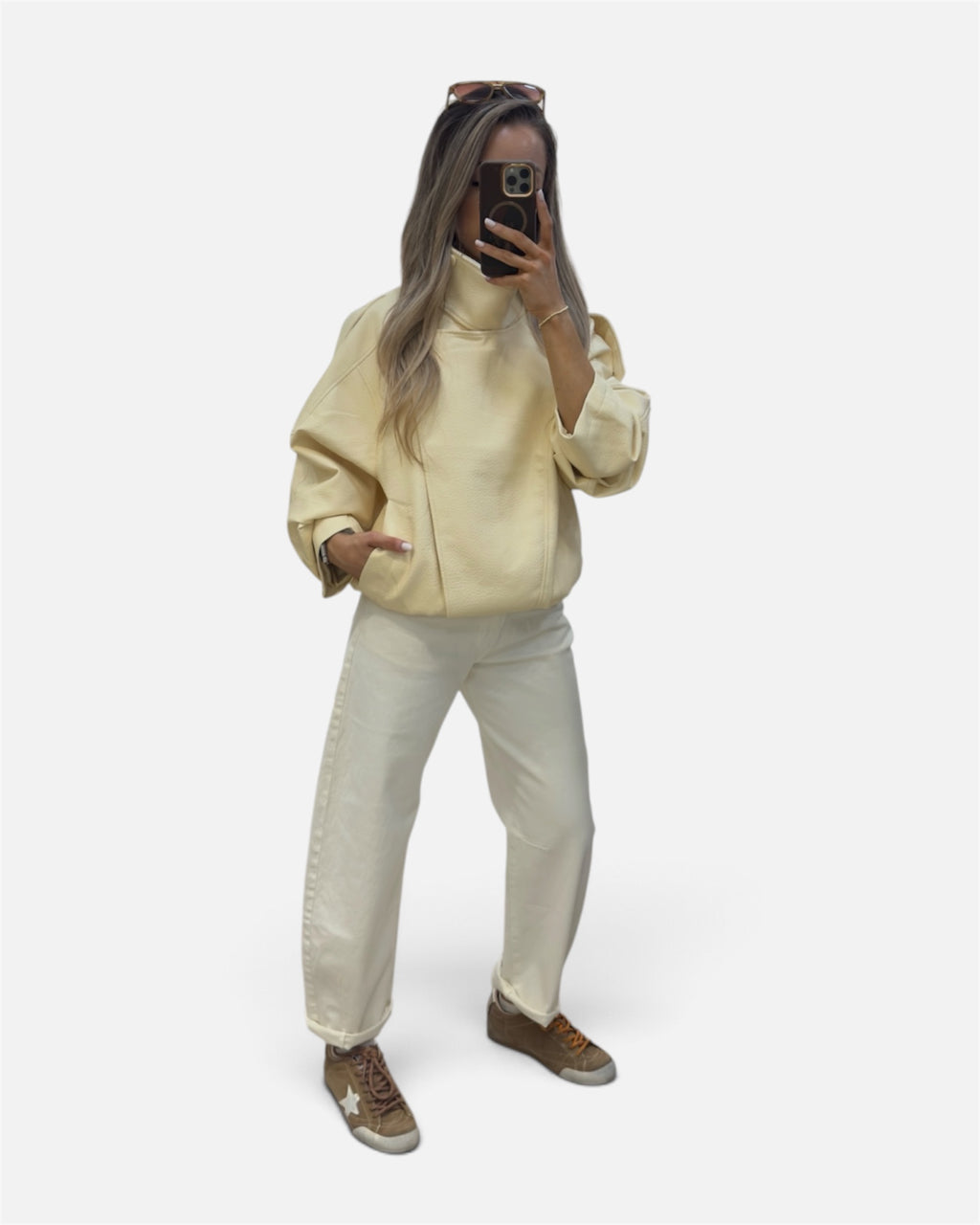 Simone Jacket in Butter Yellow