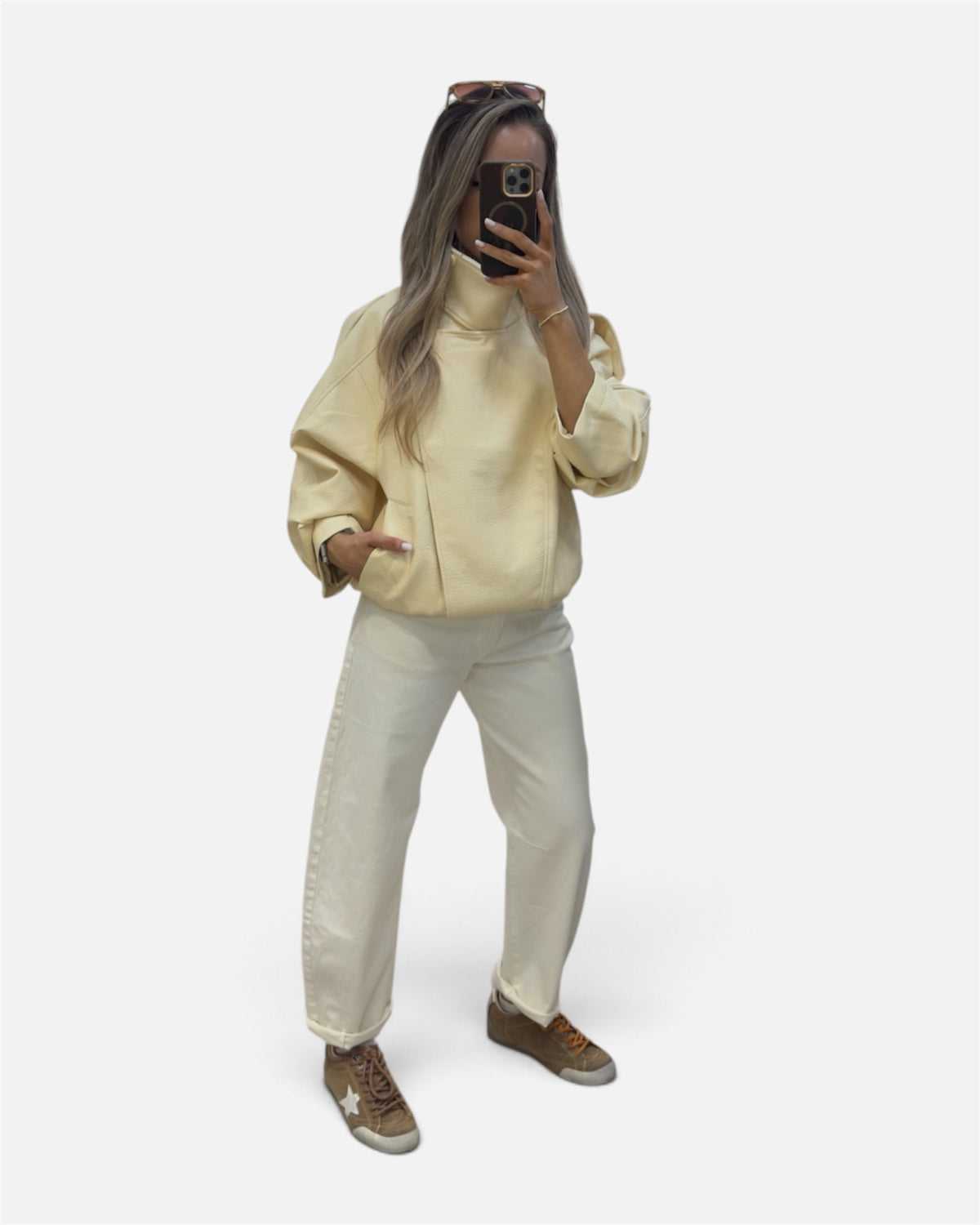 Simone Jacket in Butter Yellow