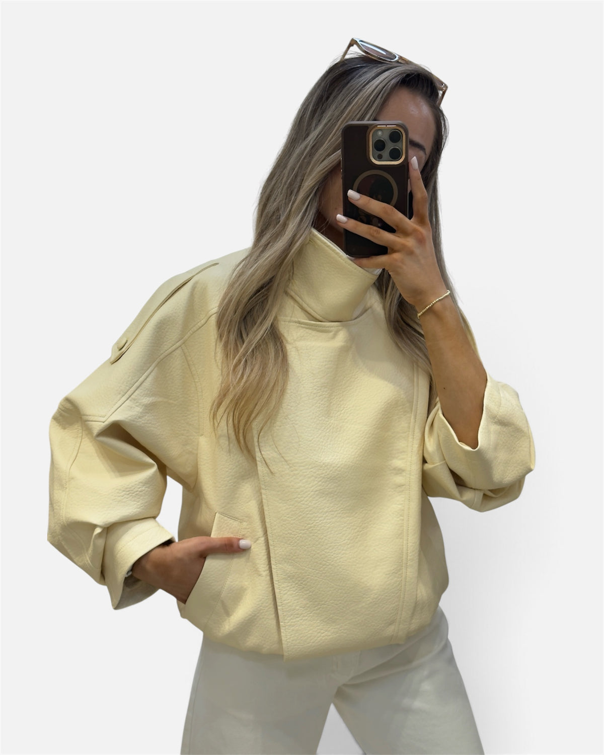 Simone Jacket in Butter Yellow