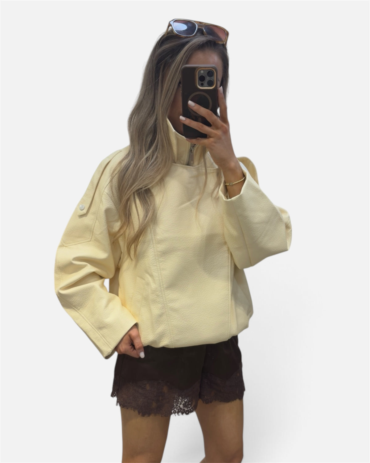 Isla Jacket in Butter Yellow