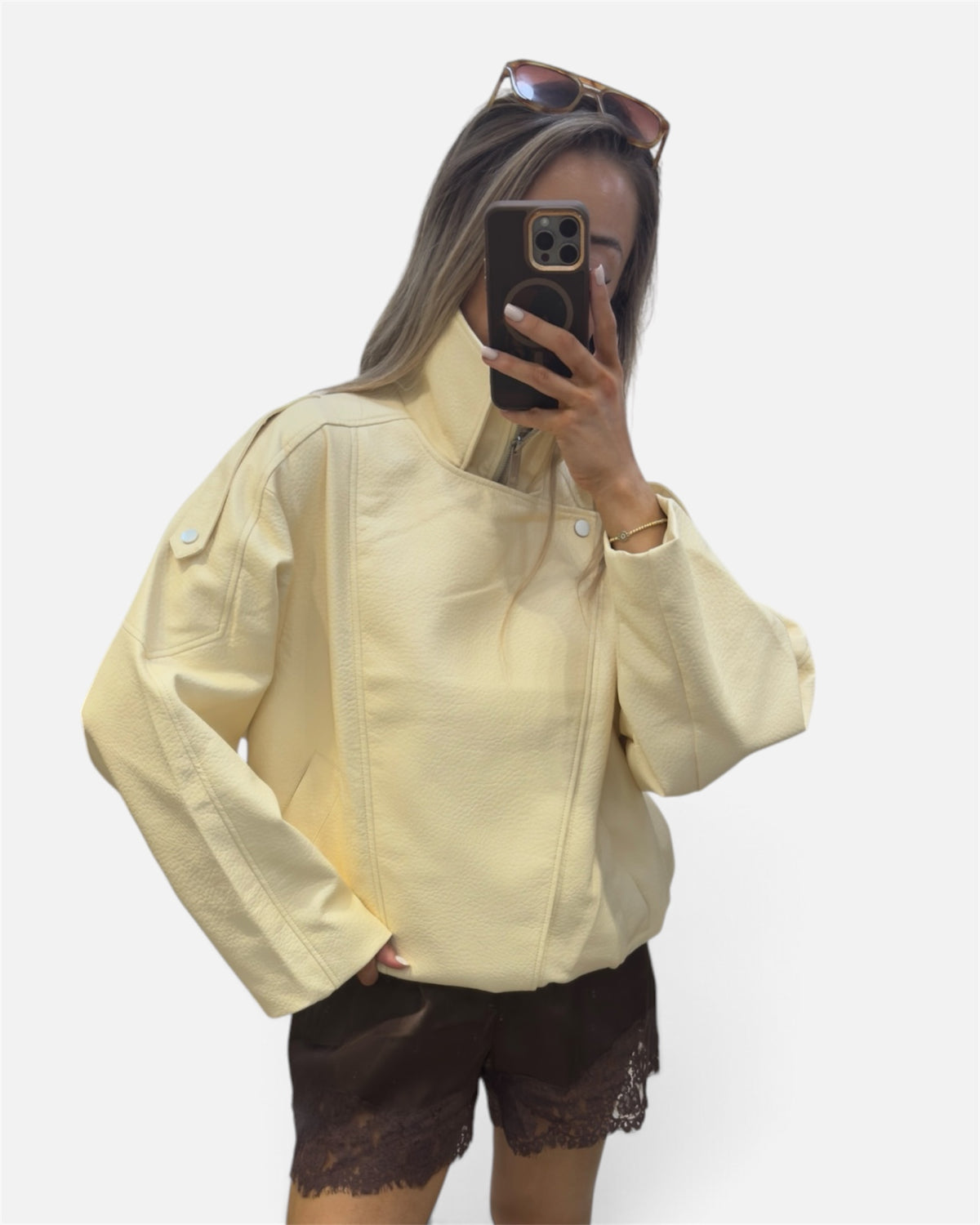 Isla Jacket in Butter Yellow