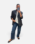 Lucy Barrel Jeans in Dark Denim