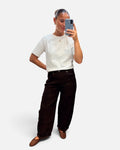 Leo Barrel Leg Jean in Leopard Print