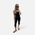 Harriet Bandeau Top in Black