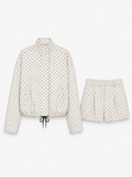 Polka Dott Co-Ord in White