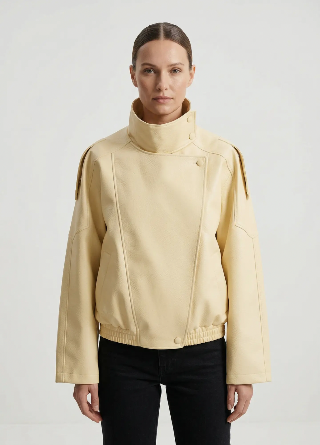Simone Jacket in Butter Yellow