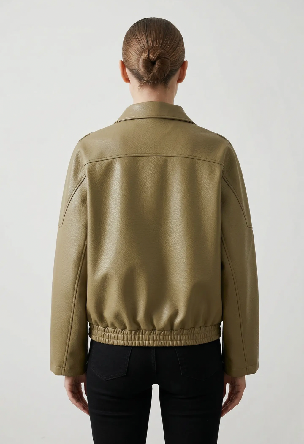 Simone Jacket in Olive Green